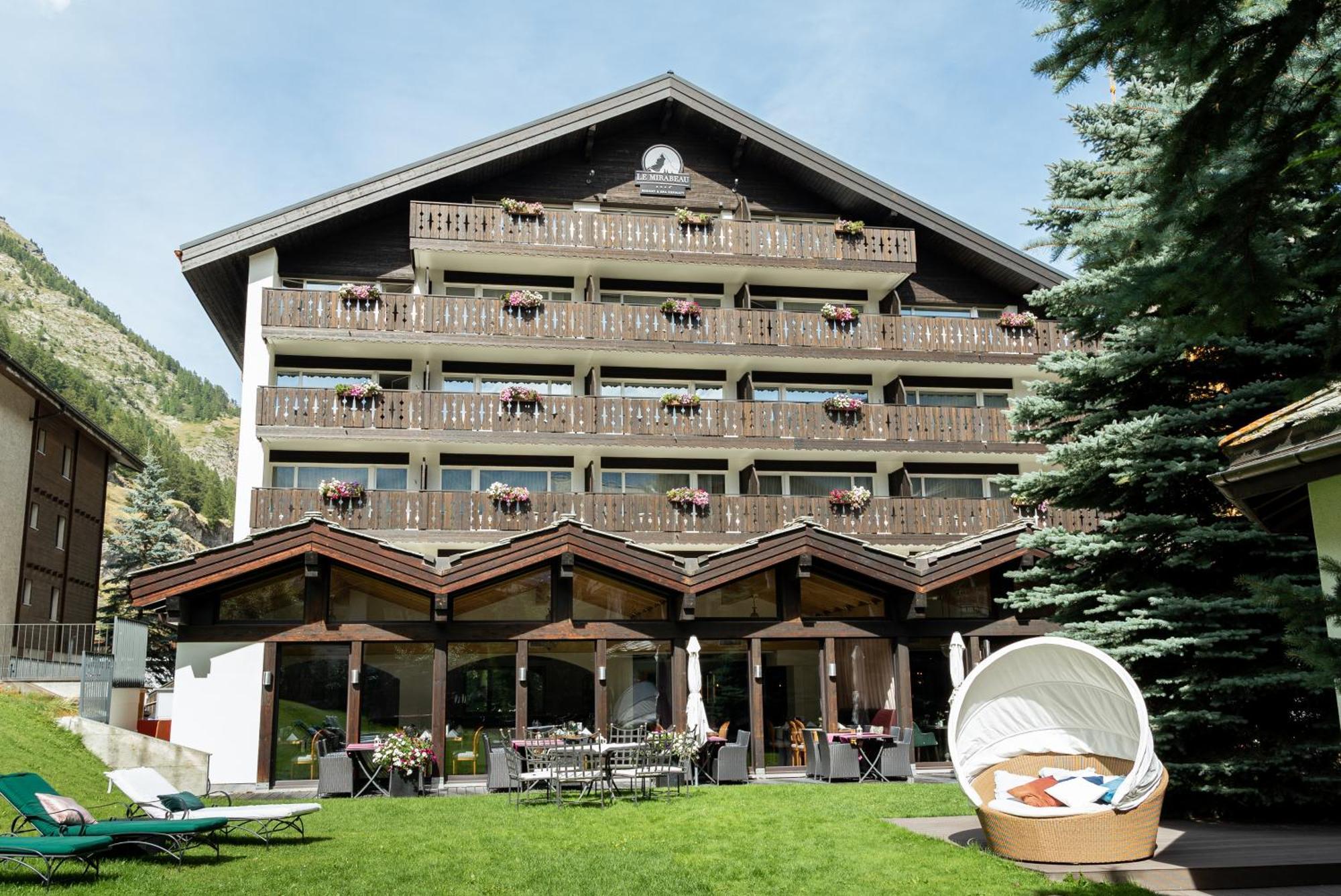Le Mirabeau Resort & Spa Zermatt Kültér fotó